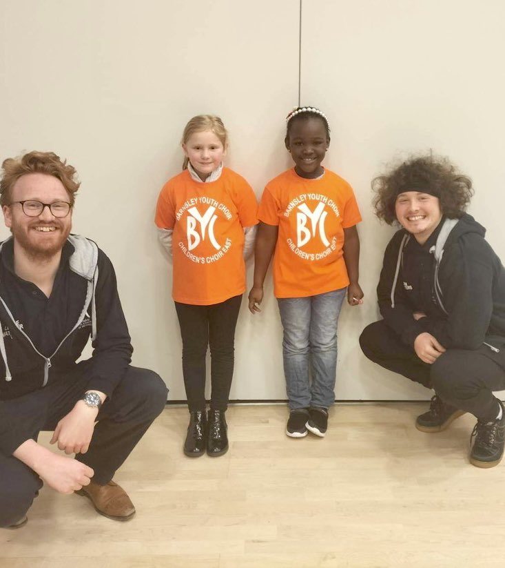BarnsleyChoir's tweet photo. The warmest of welcomes to Eva and Ziora who were fantastic in their auditions for @BYCChildrenEAST tonight. It’s a great team out there, and @lukemather1993 @tommastersmusic and @HelenMadden1 are outstanding leaders. 

The start of an exciting adventure! https://t.co/iJLdFoc7dW https://t.co/wzAsUzrRkm