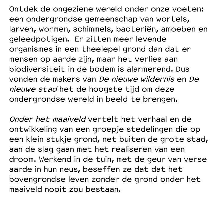 Op maandag 20 februari draait om 19:30 in #lantarenvenster de voorpremière van deze mooie film met een introductie van de boerin (een van de drie) van de Vlinderstrik.