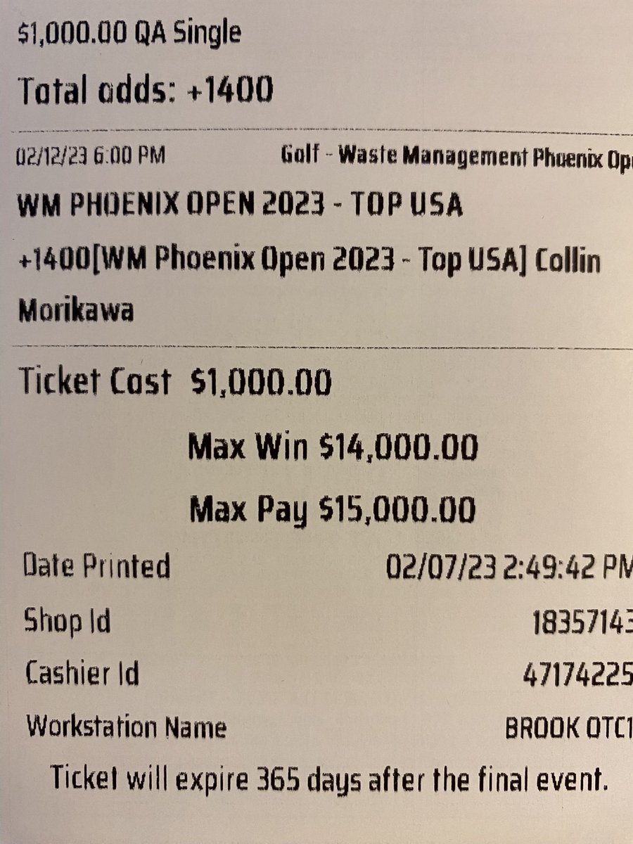 We are going back to my guy!! Last time didn’t end well.. but I was able to hedge out on Rahm!! He’s currently 16-1 to win the event so taking 2 points off an avoiding Rory n Rahm is well worth it.. Just hope he stays in his current form ball striking and makes couple more putts!