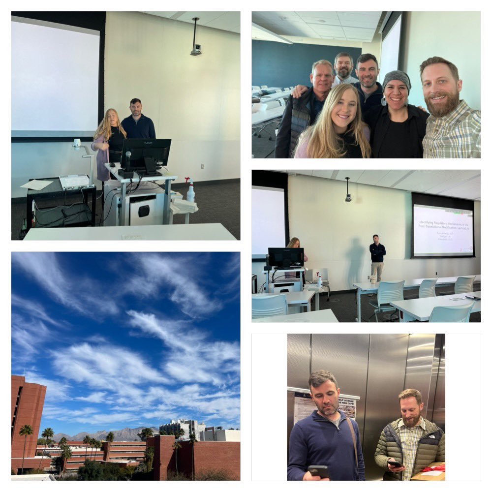may_khanna's tweet photo. Congratulations to @ErinQJennings now Dr. Jennings. It was a wonderful visit to @uarizona and being a committee member is always a joy. @galliganlab congratulations!! @kristofer_fritz and I made the trek to be in town for this! https://t.co/pf9vJHNa59