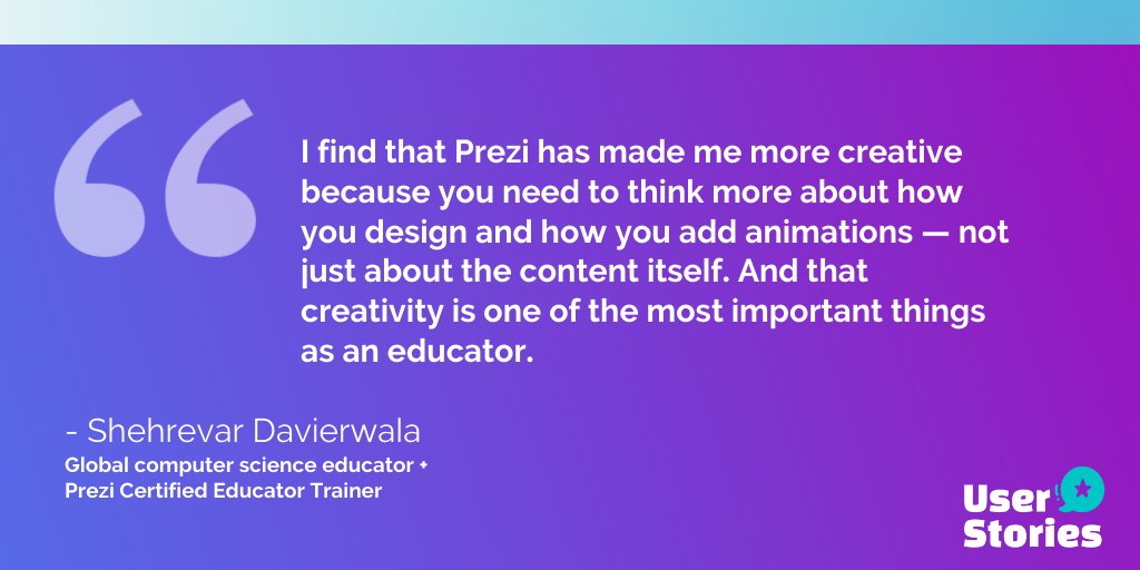 Prezi on Twitter "In our next addition of Prezi's User Story series