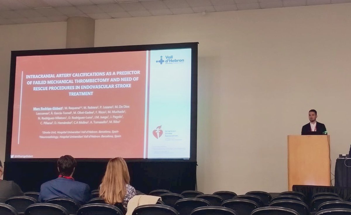Marc Rodrigo Gisbert (@mrodrigogisbert) on Twitter photo Glad to present our last work about intracranial artery calcifications and failed mechanical thrombectomy at #ISC23, just published in <a href="/StrokeAHA_ASA/">Stroke AHA/ASA</a>! ahajournals.org/doi/10.1161/ST… @ManuRequenaRuiz <a href="/marcriboj/">Marc</a> <a href="/DNeurovascular/">Neurovascular Vall d’Hebron</a> Glad to present our last work about intracranial artery calcifications and failed mechanical thrombectomy at #ISC23, just published in <a href="/StrokeAHA_ASA/">Stroke AHA/ASA</a>! ahajournals.org/doi/10.1161/ST… @ManuRequenaRuiz <a href="/marcriboj/">Marc</a> <a href="/DNeurovascular/">Neurovascular Vall d’Hebron</a>
