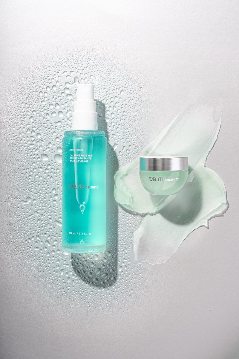 rembeauty's tweet image. your daily duo for refreshed n’ hydrated skin from daylight to midnight 🧊♡☁️ our #mistthing calming face mist + #fullnightssleep cooling blurring undereye balm are the perfect pairing for all your skin prep needs.

(📸: @juanskindiary)