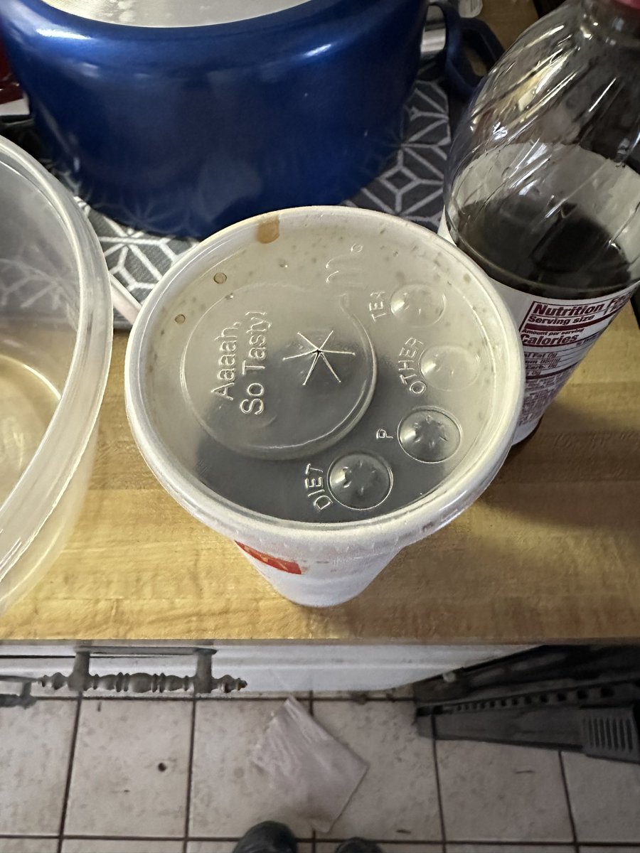 BadW0lf78's tweet photo. Hey @McDonalds Apparently this is a medium soda? Good grief! Not even a smalls worth in my cup 😡 #irritated https://t.co/Bd1HKqmT41