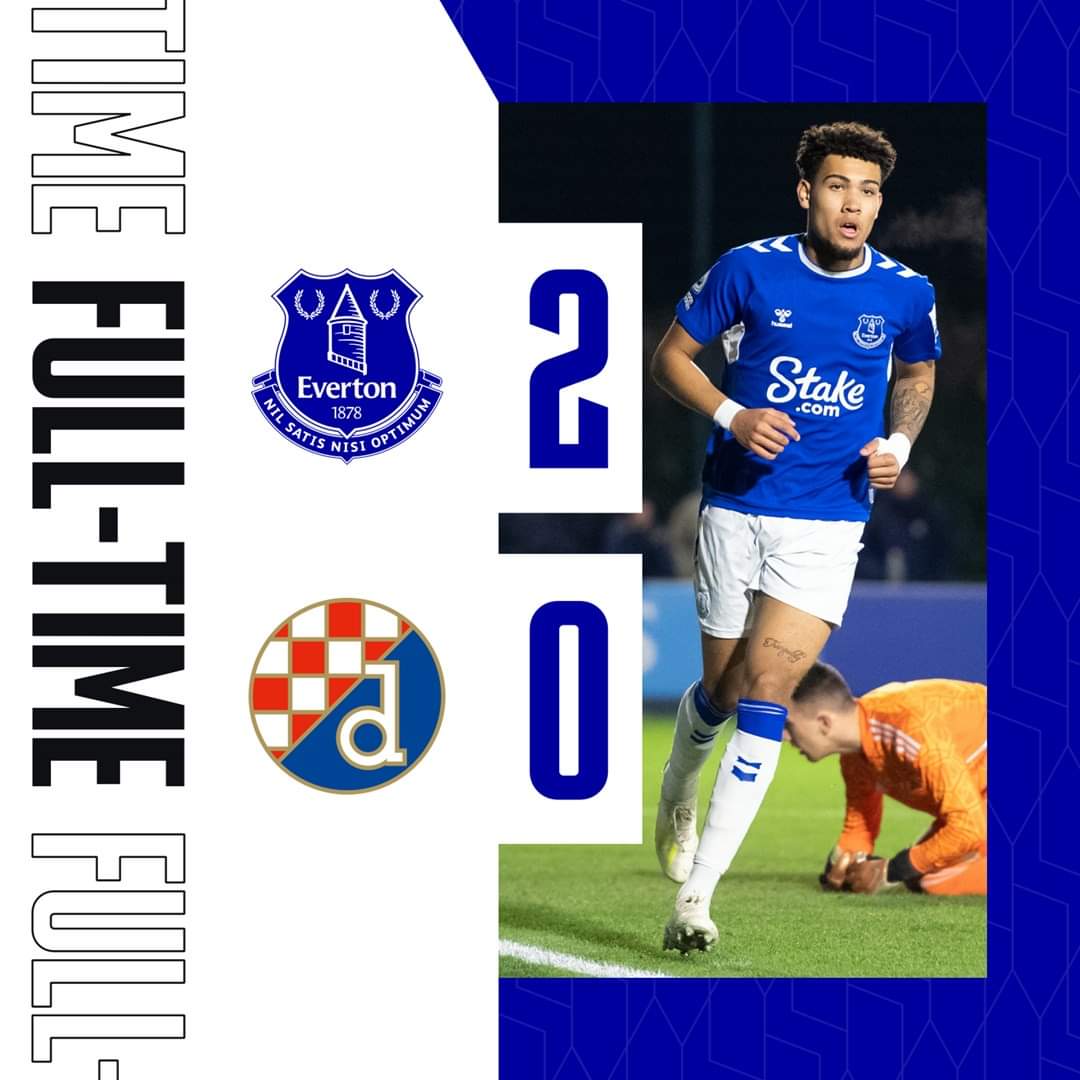 Congratulations @EvertonAcademy on a great win #EFCU21 #EFC @Everton #NSNO