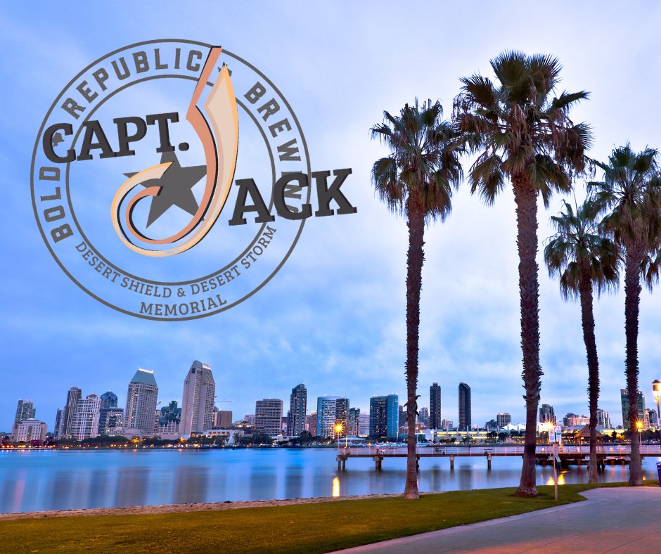 Capt Jack will be available in California this spring - in the San Diego area! 
<a href="/ParadoxBrewery/">Paradox Brewery</a> <a href="/honortheservice/">Desert Shield and Desert Storm Memorial</a>
 #SanDiego #veterans #memorialday2023 
<a href="/1991DesertStorm/">1991 Desert Storm</a> <a href="/CompanyBold/">Bold Republic Brewing Company</a> <a href="/VFWCalifornia/">VFW California</a>
 #brewhonor