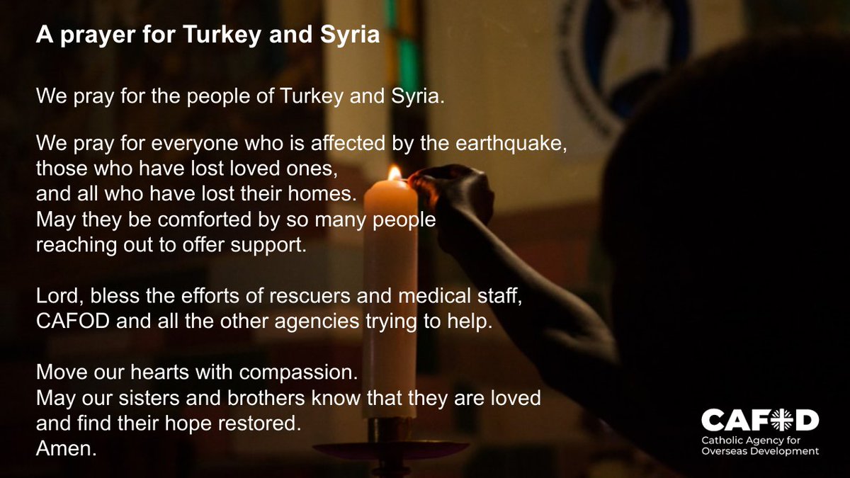 Before you go to bed today, say a prayer for all affected by the earthquake 🙏