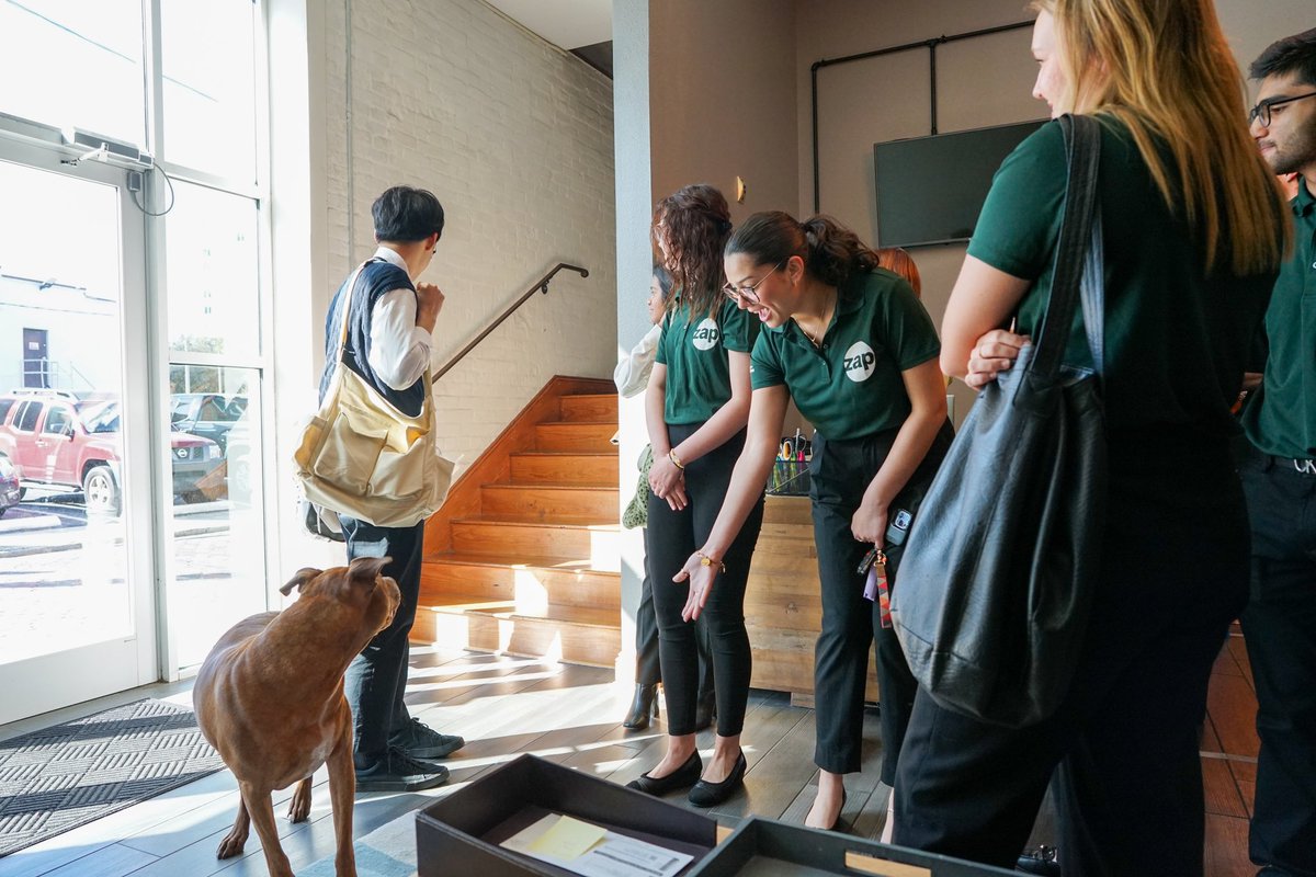 ZAP 8’s Tour of <a href="/uniteppk/">PPK</a> was a success. 🙌🏽

The students had the chance to see where all the magic happens, ask some insightful questions, &amp; even pet some pups along the way! 🐶