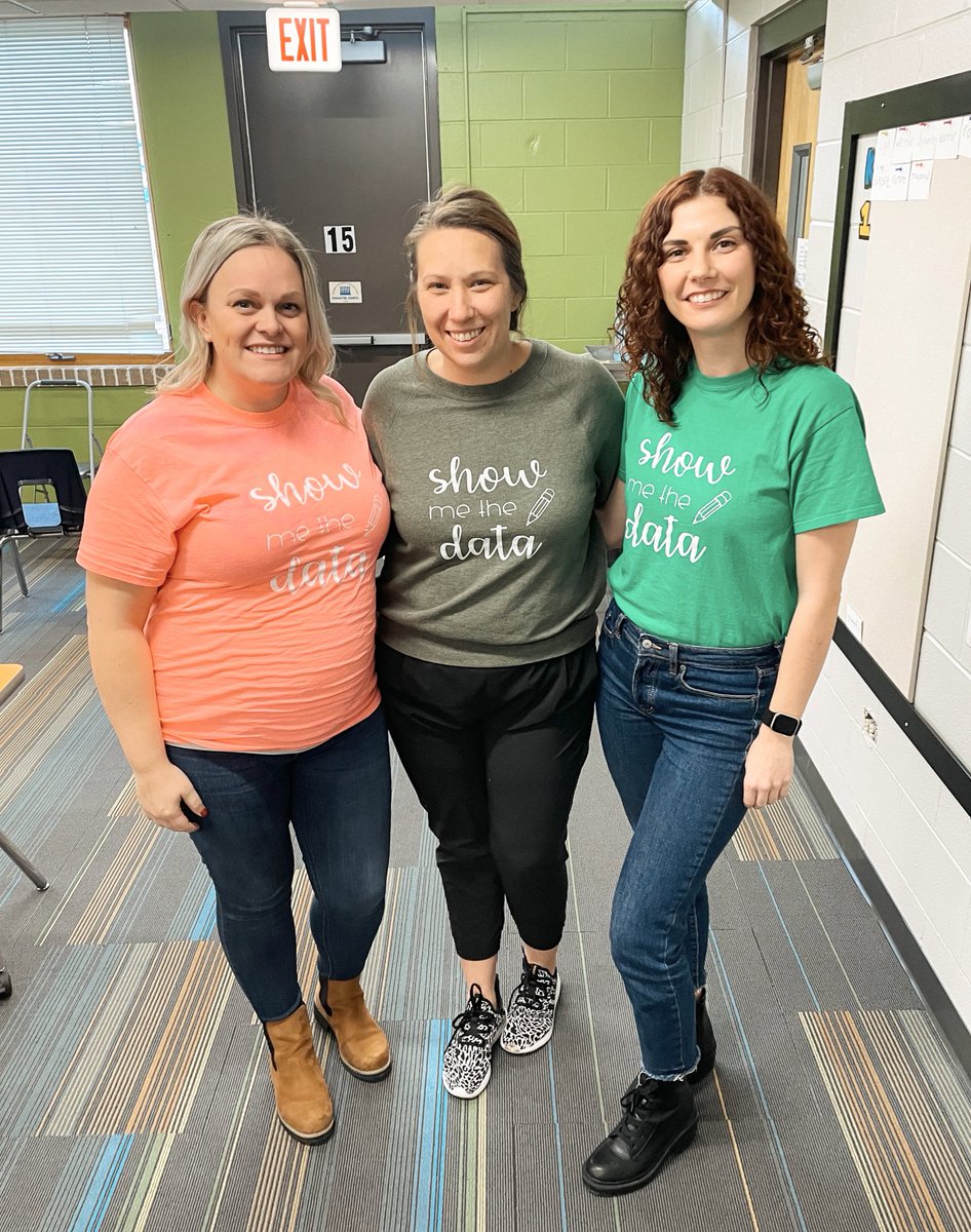 In honor of our MTSS meetings, ‘Show me the Data’ 👩🏼‍💻↗️ <a href="/MissWiatr/">Olga Wiatr</a> <a href="/ML_SD12/">Amanda Lundberg</a> <a href="/RoselleSD12/">Roselle SD12</a> <a href="/SpringHillsSD12/">Spring Hills School</a> #ProudToBeD12