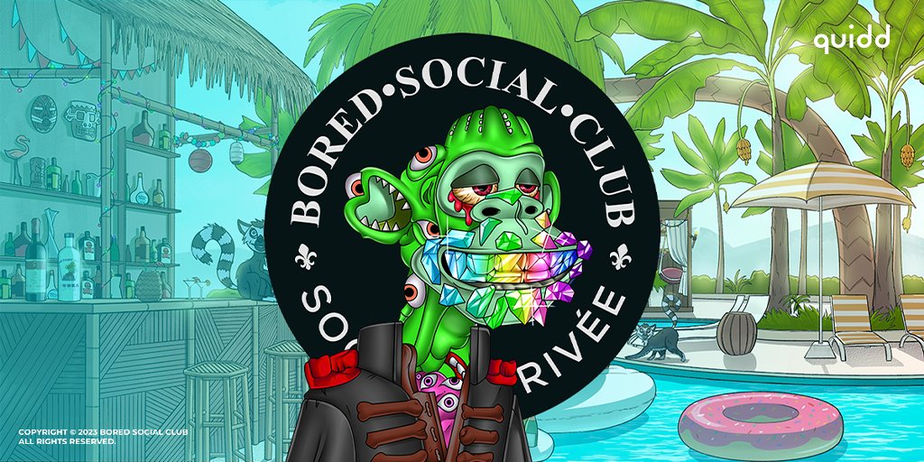 Quidd👾 on X: DROP REVEAL! @POPinc Bored Social Club is BACK, and