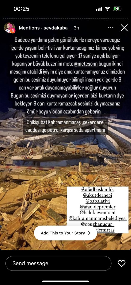 Allahım Yarabbim şuna bakın Allahım yarabbim. Mesaj atmış olacak iş değil

Kurban olayım KOŞUN KOŞUN lütfen 😔😥😞