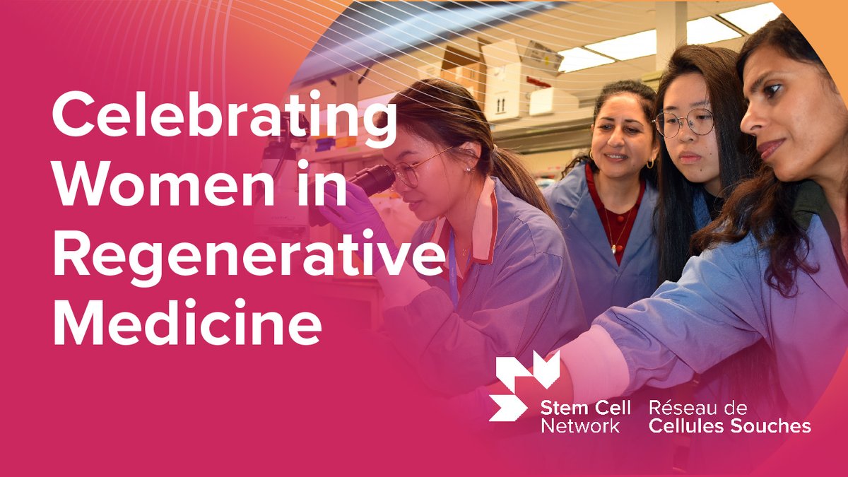 We’re excited to share that on Feb 15-16, SCN will be on Parliament Hill celebrating women in #regenmed! Stay tuned for updates from our researchers who will connect w/ decision-makers to share how RM is fueling the future of Canadian health #cdnpoli #IDWGS #WomeninRM #stemcells