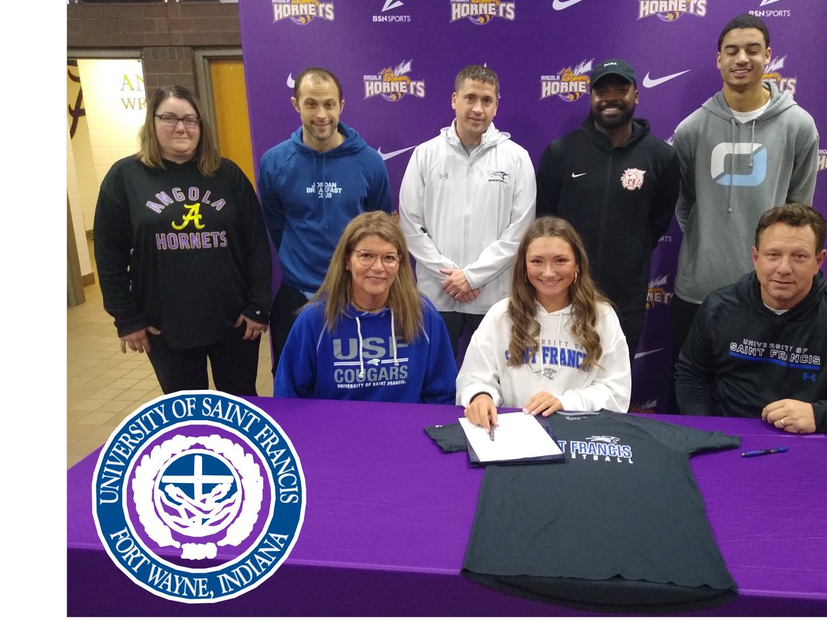 HometownMedia1's tweet photo. Angola’s Jaelyn Fee  signs to attend and play basketball at Saint Francis https://t.co/HAmmjXXCDx