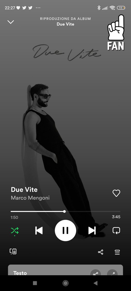 SusyDeLuca3's tweet photo. Ancora qui fino alla fine della carica 😎
#DueVite #DueViteStreamingParty https://t.co/ra0TpDNeJv