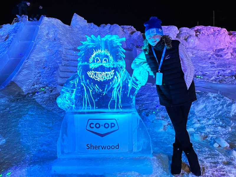CoopFCL's tweet photo. @FROST_ReginaSk has gotten off to a great start! We hope everyone has had a chance to check it out. If not, activities continue until Sunday. Join us as we help winter come to life! #FrostRegina #GetFrosted https://t.co/IwRbUQmgrU
