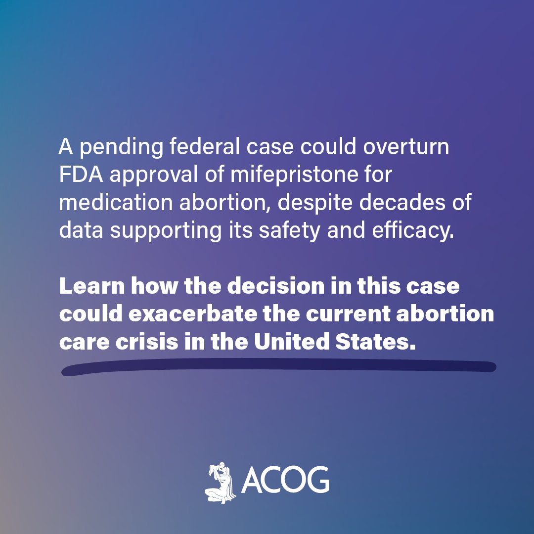 In a decision that may come as soon as this Friday, a ruling from a federal judge in Texas could essentially remove mifepristone from the marketplace. Here's what you should know: bit.ly/3YEx56t