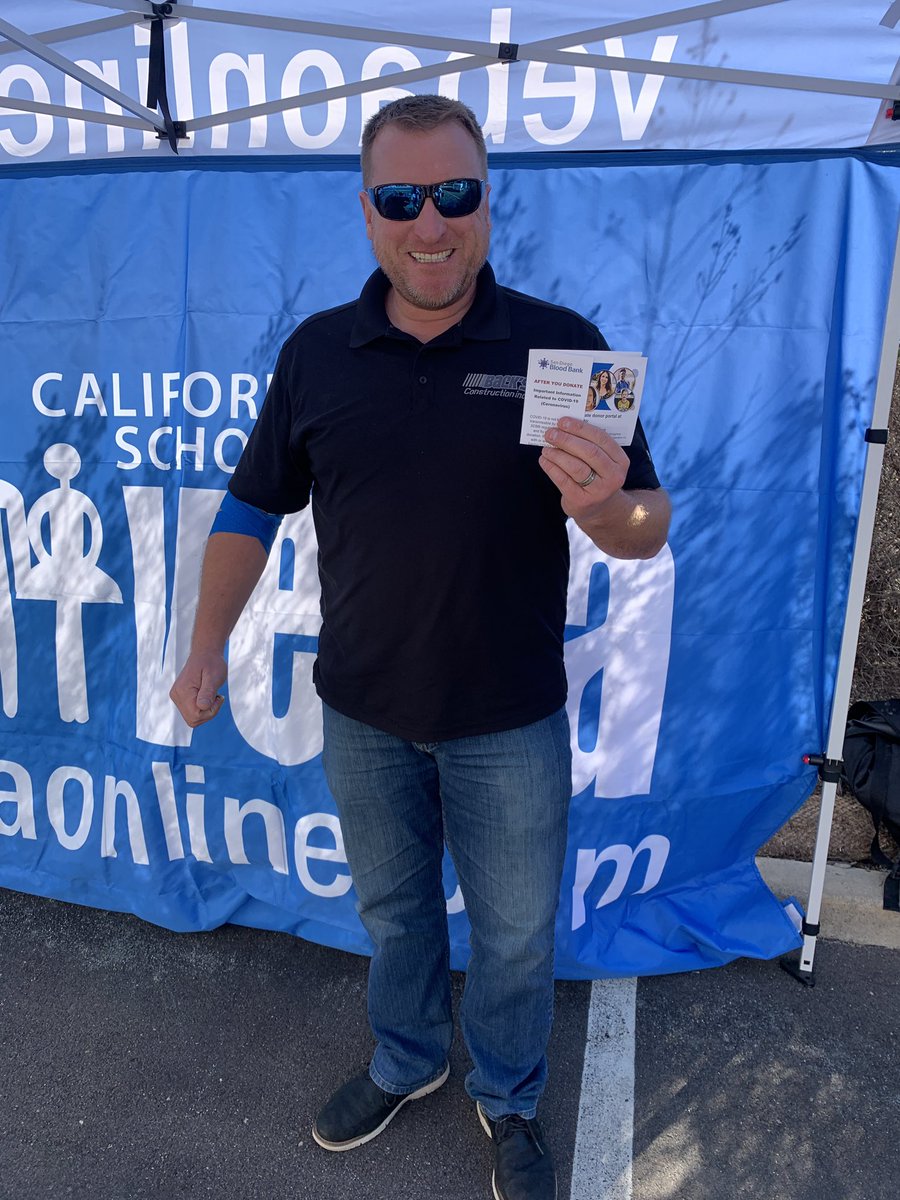 CAschoolsVEBA's tweet photo. Thank you to everyone who showed up yesterday at our #blooddrive!￼ On behalf of @sdbloodbank, we thank you for your lifesaving donation! 

#donateblood #blooddonor #giveblood #vebaresourcecenter #VRC #centeredaroundyou https://t.co/eVGxr6qL75