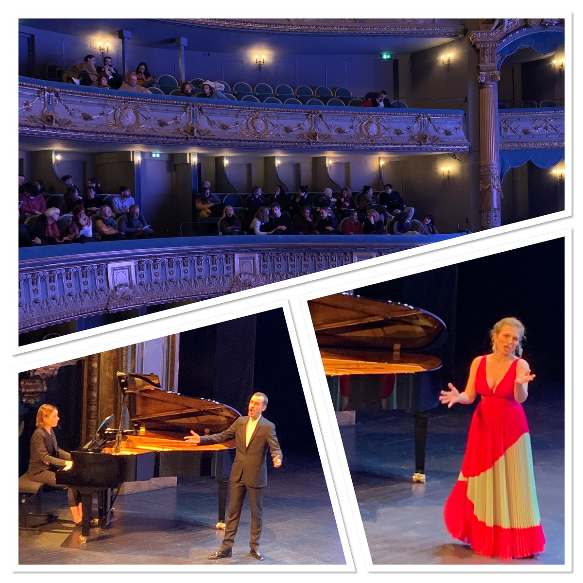 Faire découvrir le chant lyrique à son ados grâce au concours régional des voix nouvelles… quel kiff 😊 #nantes #graslîn #opera