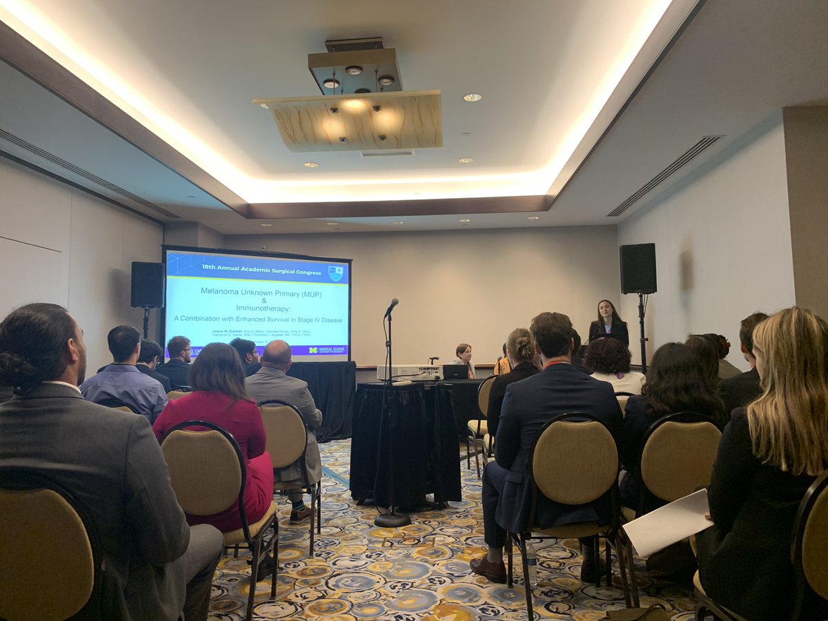 jessiemdalman's tweet photo. So grateful for the chance to present at #ASC2023 alongside so many of my @UMichMedAdmiss classmates &amp; for the wonderful support of my mentors @cvangelesMD @cameron_harter @UMichSurgery 🌟💙 https://t.co/4vPegCrRZV