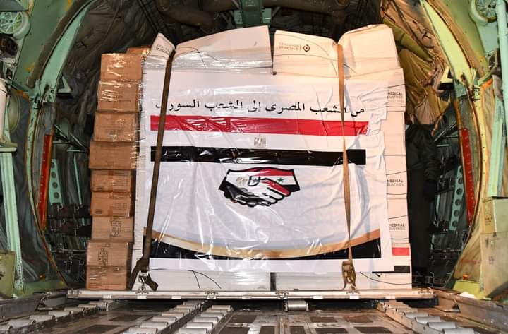 DailyNewsEgypt's tweet photo. Egypt sends five planes carrying medical supplies to quake-hit Turkey and Syria

#TurkeySyriaEarthquake #Turkey #Syria #Egypt https://t.co/xmpy7se2QC