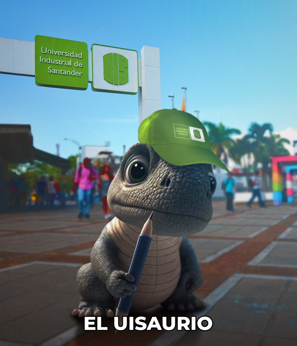 UIS's tweet photo. ¡El que ruge más fuerte! 🦖 😍
¿Cuántos likes para el UISAURIO? 💚 https://t.co/WTJkKiTu5d