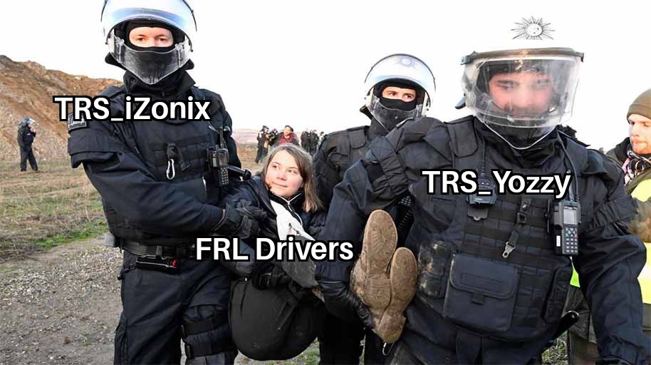 Vibes tonight in @EML_F1 getting taken out 3 times. 

Gotta love league racing in 2023