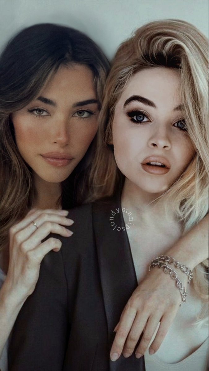 cloudymanips's tweet photo. madbrina manip//face swap @SabrinaAnnLynn @madisonbeer 

it's been so long since I've done face swaps, go easy on me please 😭😭 https://t.co/f7M3UHlMrY