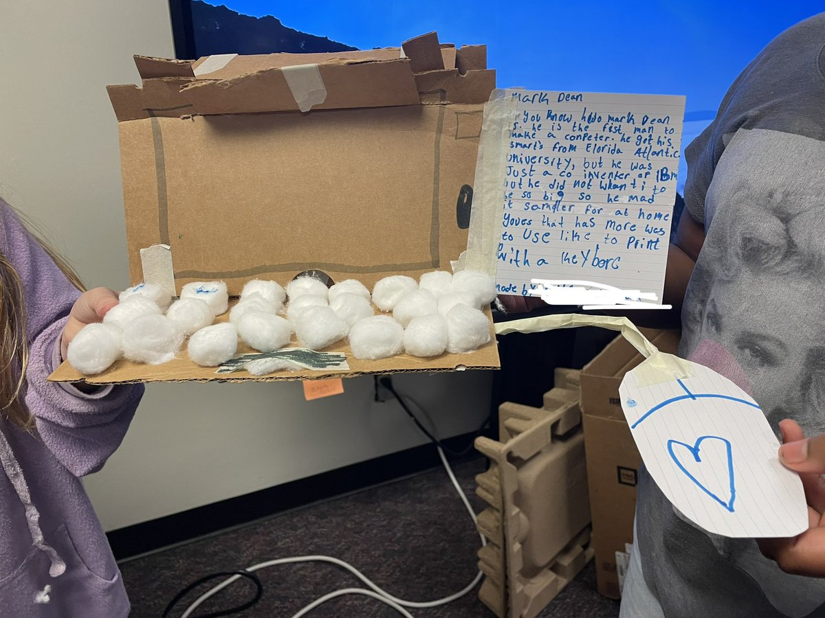 We are celebrating Black History Month at AME! Our scholars are learning about African American inventors and creating using makerspace and WeVideo in the STEAM lab! <a href="/RRISDTech/">RoundRock Technology</a> <a href="/AndersonMillEl/">Anderson Mill Elementary IB World School</a> <a href="/molina317/">amanda molina</a>