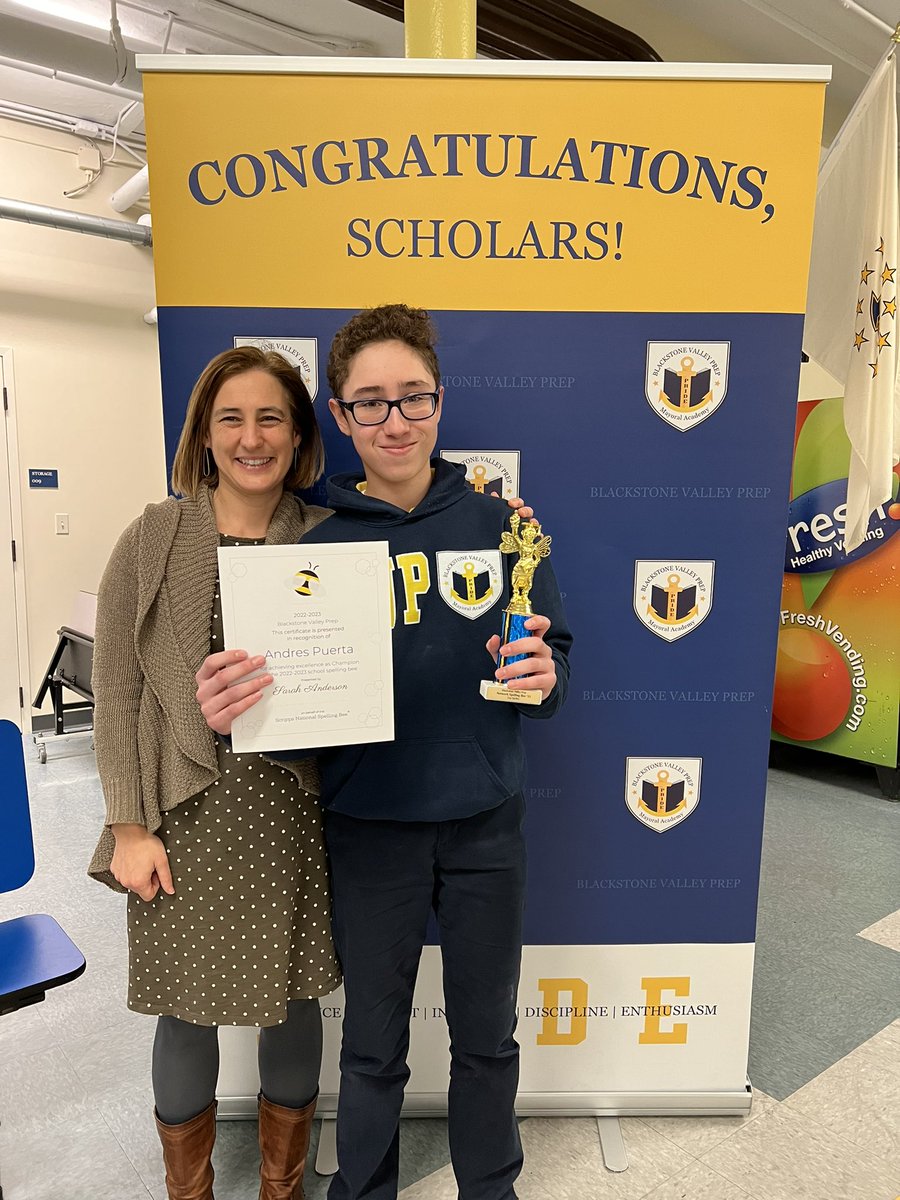 Congratulations to Hridhani, Joanna, Diya, Shriya, &amp; Andres for representing their schools with PRIDE at yesterday afternoon’s BVP-wide Spelling Bee! 🐝

Andres will represent BVP at the Rhode Island Spelling Bee in March. <a href="/SHCAnderson/">Sarah Anderson</a> <a href="/MarielleEmet/">Marielle Emet</a>