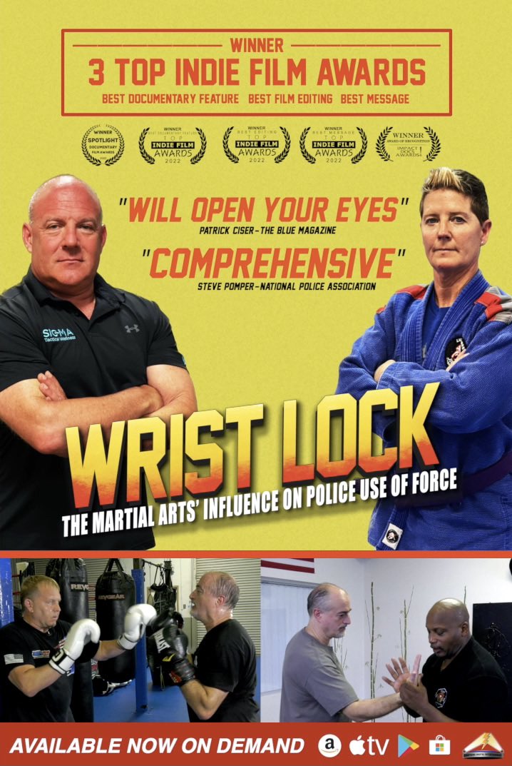 JasonHarney72's tweet photo. It’s easy to talk about making changes in #Police Training &amp; Culture. But how exactly should we do it?

Our new #documentary #film WRIST LOCK: THE MARTIAL ARTS’ INFLUENCE ON POLICE USE OF FORCE is Available Now

We have some ideas.

https://t.co/zAB0B0vVNB https://t.co/DwtjAHBJxQ