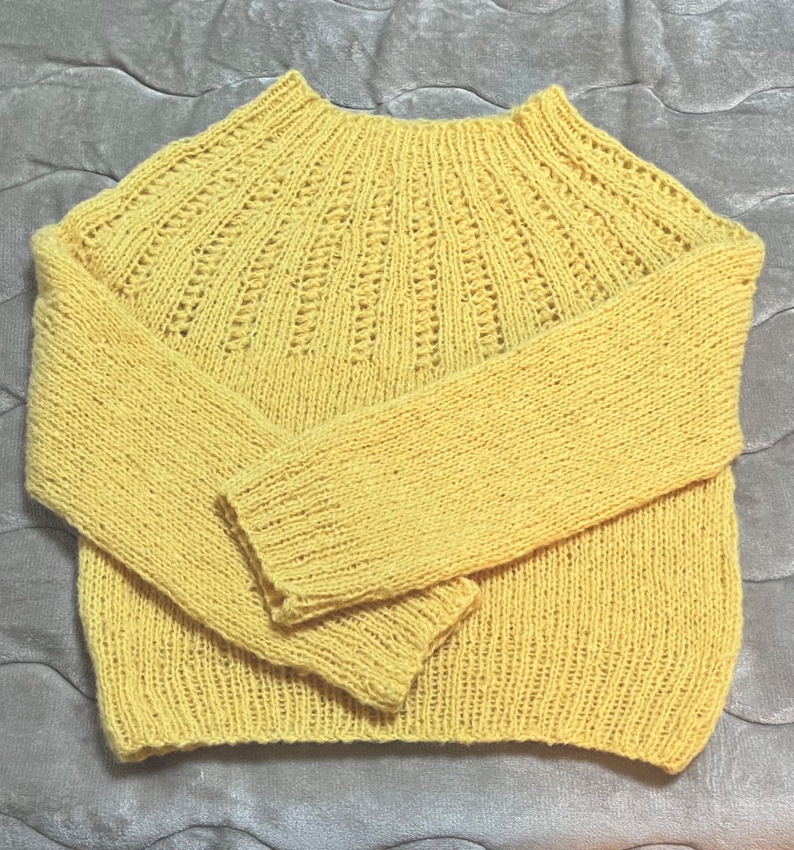 MeKC61662298's tweet photo. 出来ました💗今季3度目のMUSCARI

#knittingtwitter https://t.co/poDYYYdCcM
