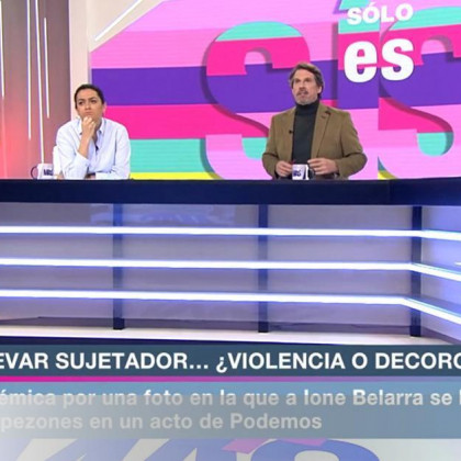 Canal Sur monta un debate sobre los pezones de Ione Belarra: “Llevar