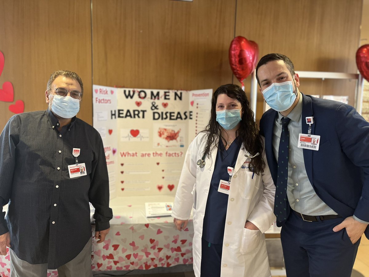 Daniel_NYP's tweet photo. Lovin’ the inaugural Heart Health Wellness Fair at NYP Hudson Valley! Learning about heart disease prevention, women’s health, &amp; more! #HeartMonth❤️ @lorrena_rn https://t.co/bKBugGIzPs