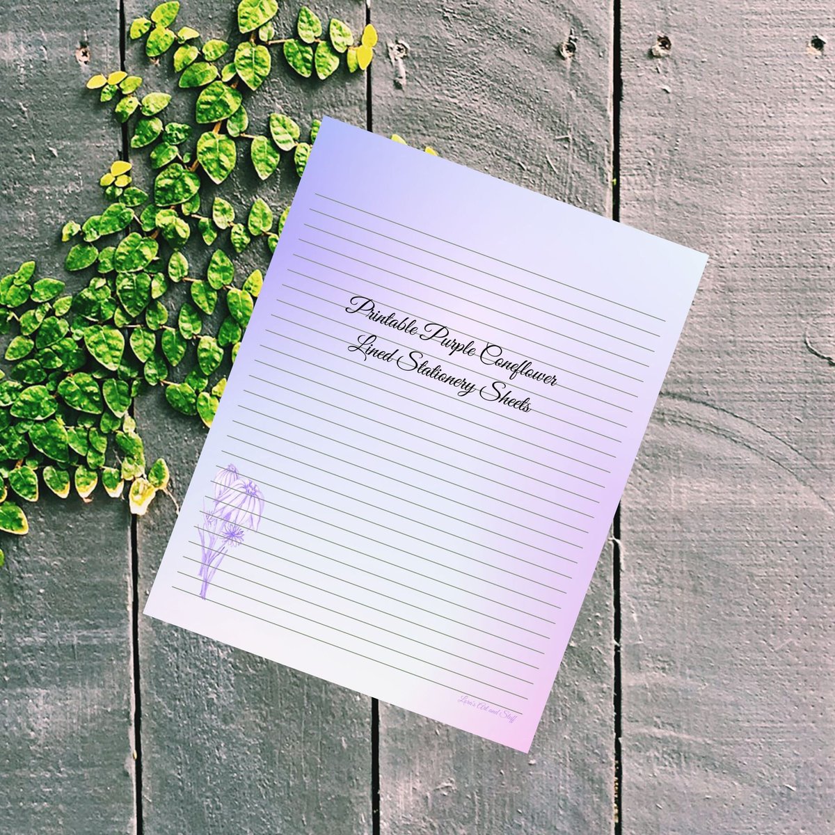 Loramae52's tweet photo. New Printable Purple Coneflower Lined Stationery #etsy shop: Printable / Digital Purple Coneflower Lined Stationery Letter Sheets / Art https://t.co/tnNperP1N2 #white #drawingdrafting #floral #stationeryletters #linedstationery #linedwritingpaper #writingmaterial https://t.co/4cnXYTd9YI