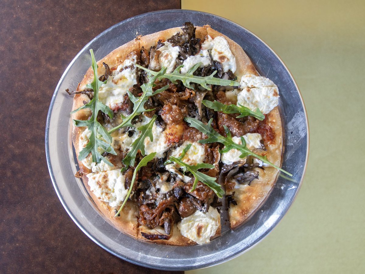 It's #NationalPizzaDay! Do you know what makes tavern pizza the best for pairing with beer? The crisp and crackery crust pairs great with bready Lagers, and malt-accented beers bring out the sweetness of our house-made sauce!