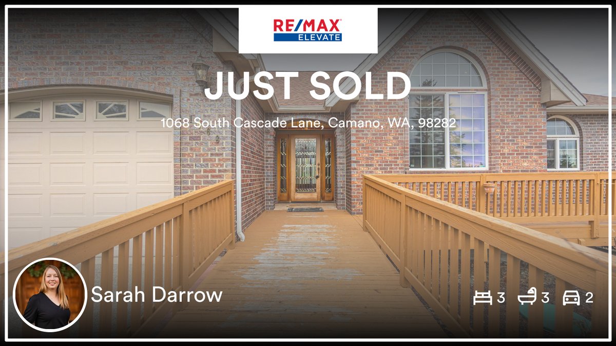 darrow_sarah's tweet photo. 🛌 3 🛀 3 🚘 2
📍 1068 South Cascade Lane, Camano, WA, 98282

My latest sale on RateMyAgent

#SarahDarrowREALTOR #RealEstate #ForSale #Property #HouseForSale #PropertyForSale 
https://t.co/Vu0SkyNJjZ https://t.co/fpGq22a8sr