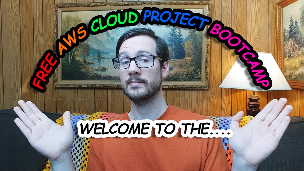 andrewbrown's tweet image. ✨ Welcome to the FREE AWS Cloud Project Bootcamp! ✨

The official playlist begins now!
youtube.com/watch?v=8b8SvQ…