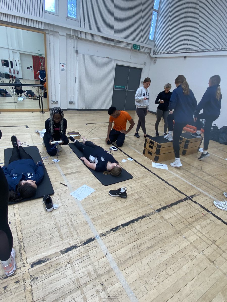 MoorsideHigh_PE's tweet image. Year 10 GCSE PE students had a fantastic day at Salford University this week taking part in some fitness testing led by university students and having a tour of the sports laboratories and facilities. All in preparation for their PEP coursework next term #TeamMoorside #WeCARE