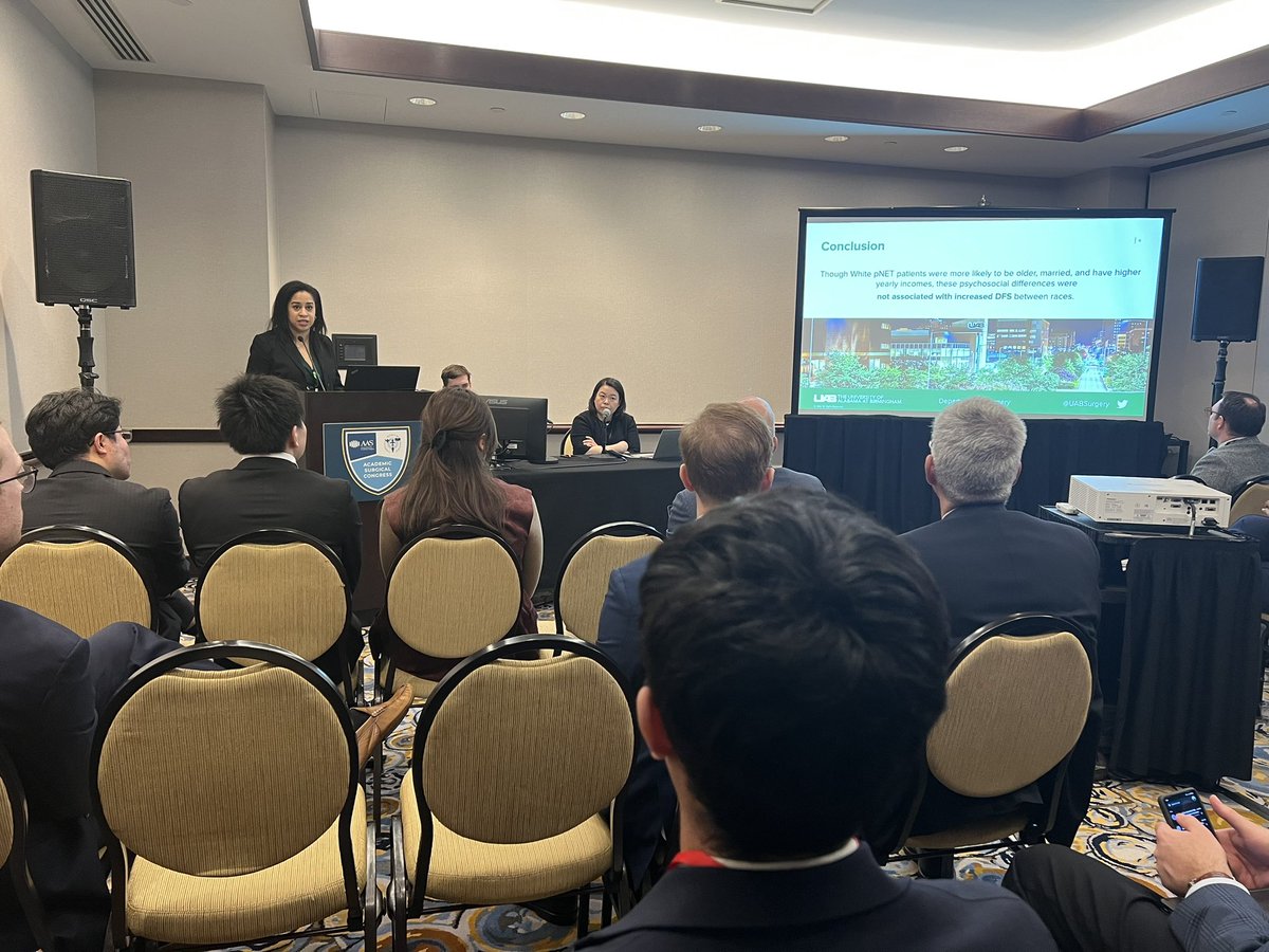 Macie Enman, MD (@macieenman) on Twitter photo Great talk by <a href="/KEMcElroyMD/">Katherine McElroy, MD</a> on Socioecological and Outcome Disparity in Pancreatic Neuroendocrine Tumors!! #UABatASC2023 <a href="/UABSurgery/">UAB Surgery</a> <a href="/OncologyUab/">UAB Surgical Oncology</a> Great talk by <a href="/KEMcElroyMD/">Katherine McElroy, MD</a> on Socioecological and Outcome Disparity in Pancreatic Neuroendocrine Tumors!! #UABatASC2023 <a href="/UABSurgery/">UAB Surgery</a> <a href="/OncologyUab/">UAB Surgical Oncology</a>