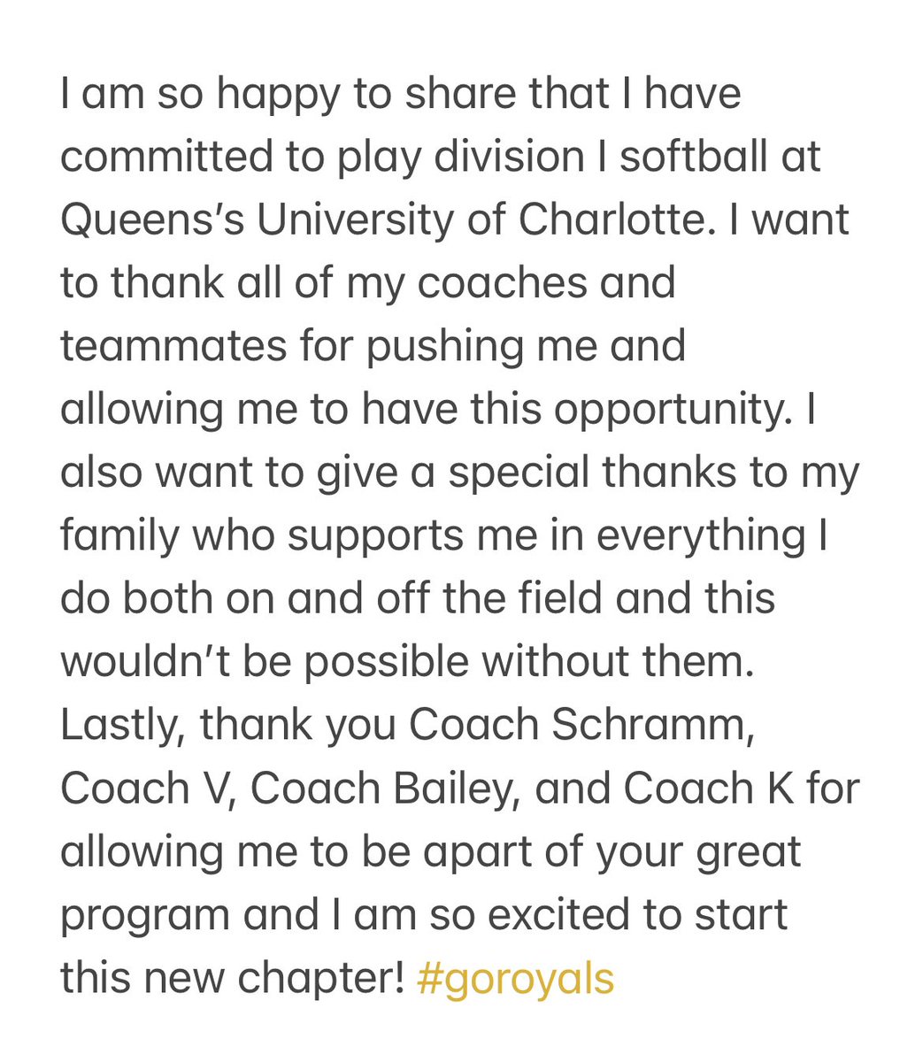 00emrodriguez's tweet photo. So excited for this new chapter!!! @RoyalsSball @StaceySchramm @SierraVanzant @KellaGoins @baileystaylor @Ironbridge2425 @IB_softball @LancerSoftball2 💙🤍💛 https://t.co/XSH0pHBE43