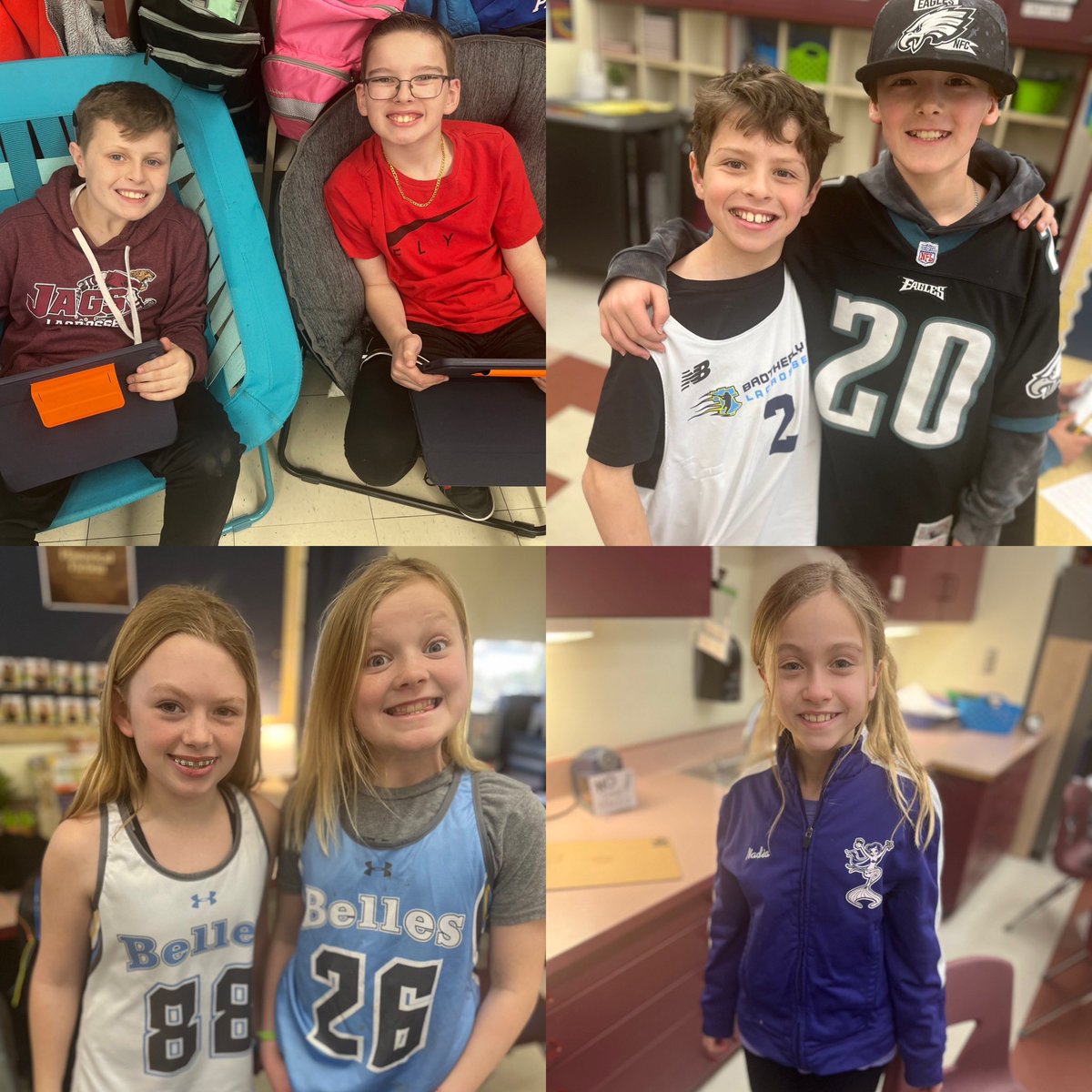 We are enjoying our Eagles Spirit Week! 🦅💚 #gvfeeling #jaguarmax