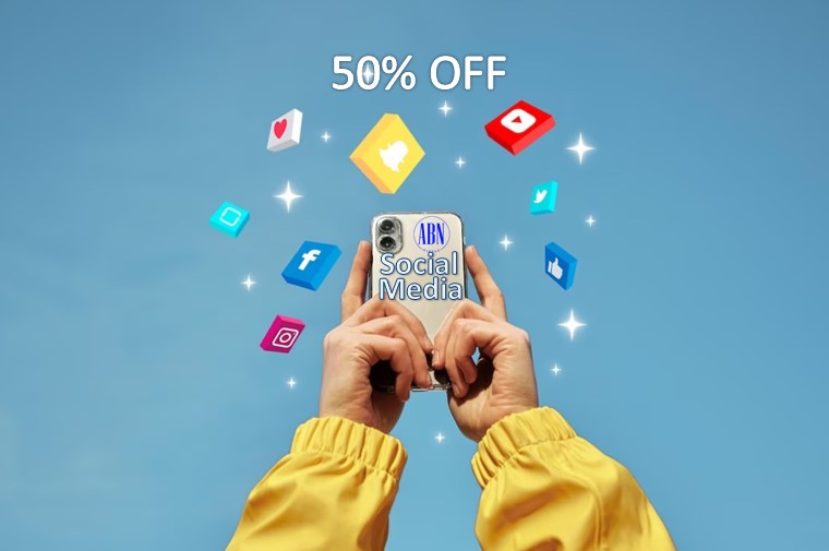 ABNCircle's tweet photo. Yay Friday! As today’s also #TheInboxDay, we'll help your business inbox to be full of sales with our #DigitalMarketing/technology services. Plus, you can get a #specialoffer, 50% OFF on #socialmedia Services, only if you DM us now. So, DM us now to begin! https://t.co/LuzlYCuJ8n https://t.co/saTz4Y5aVV
