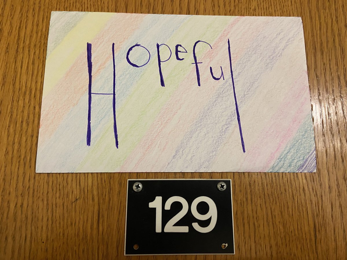 vandesampel77's tweet image. #TeachWithIt #ShareIt #WakeWithIt #Hope - whats your word? @HanoverHuskies