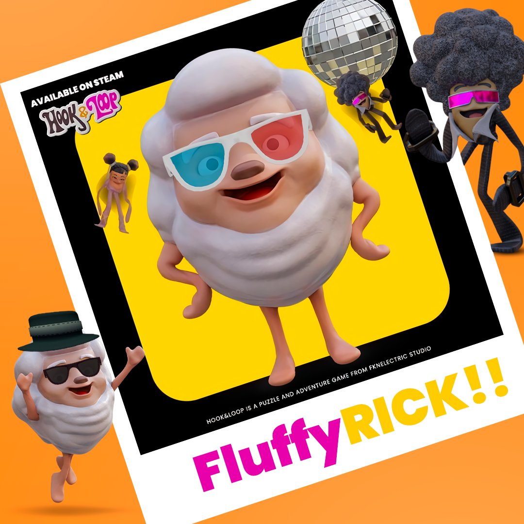 HookAndLoopGame's tweet photo. Yooo, bro!! Segura esse #FluffySTYLE, se liga nesse sorriso do FluffyRICK 😁✨
Umas das fluffies mais simpáticas, fã do HookGUY e da LoopGIRL, já está com seus óculos 3D para ir ao mall ver o último lançamento dos cinemas de CottonLAND 🍿

#hookandloopgame https://t.co/6spx2azXsU