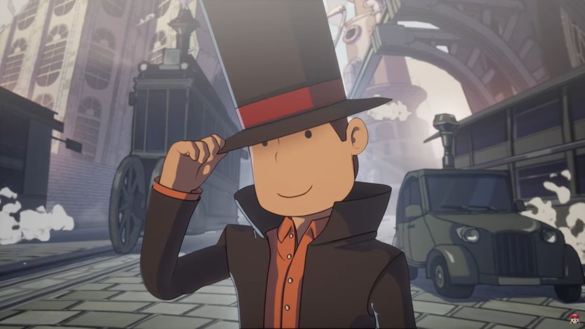 louanben's tweet photo. cette image existe. professeur layton est de retour. https://t.co/4ictOsZwy6