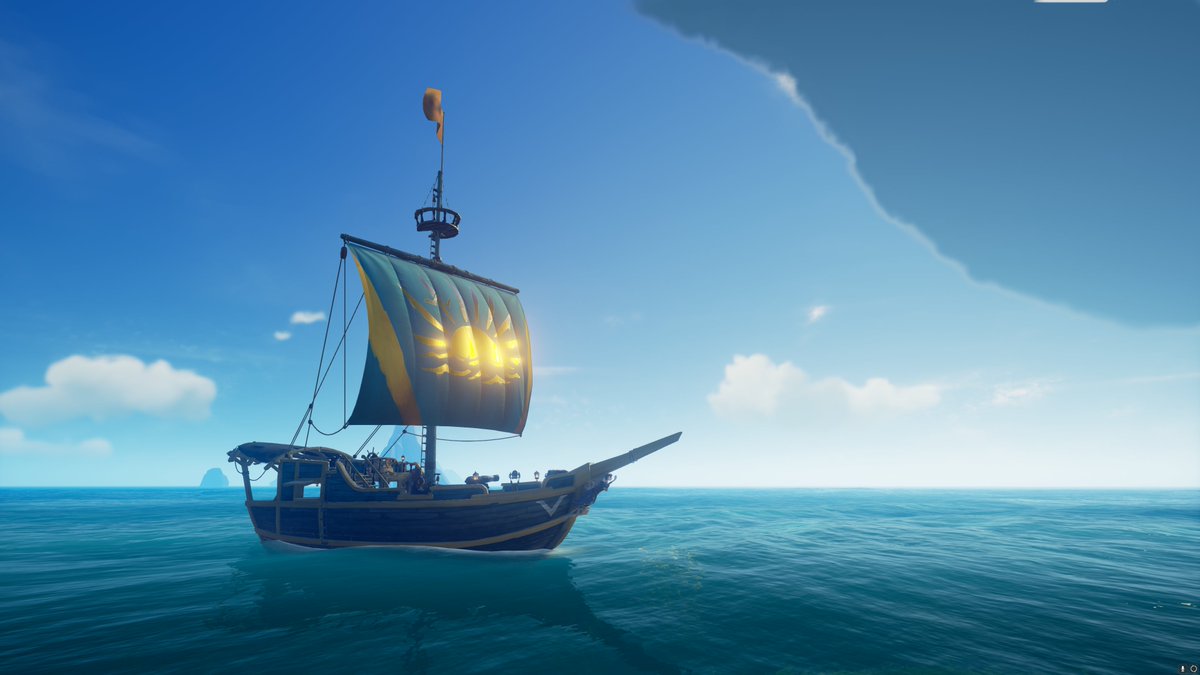RangaRogers's tweet photo. RAMONA. The Legendary Rogue and my GAH DAYUM comfortable home on the Sea of Thieves! What a stunner!
#SeaOfThieves #SoTShot #GoldenHourSails https://t.co/SHUW7PFMXm