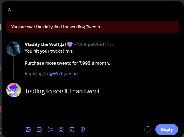 I haven't even tweeted, send help.

Testing scheduling tweets