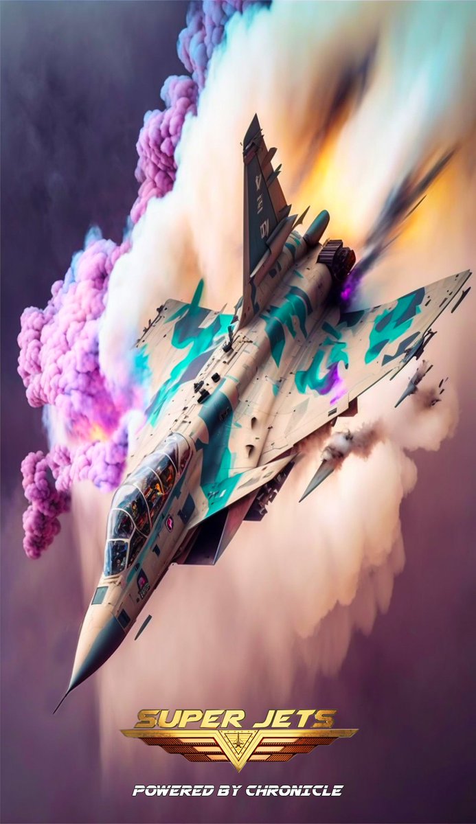 DBK17679120's tweet photo. The @Superjetsio JAS-39 GRIPEN leads the charge in the battlefield with its cutting-edge Electronic Warfare suite, providing air superiority in even the most challenging environments.
#DominationByDesign #NFTs #AIart
Powered by @ChronicleXNL https://t.co/RA3pm8TJQR