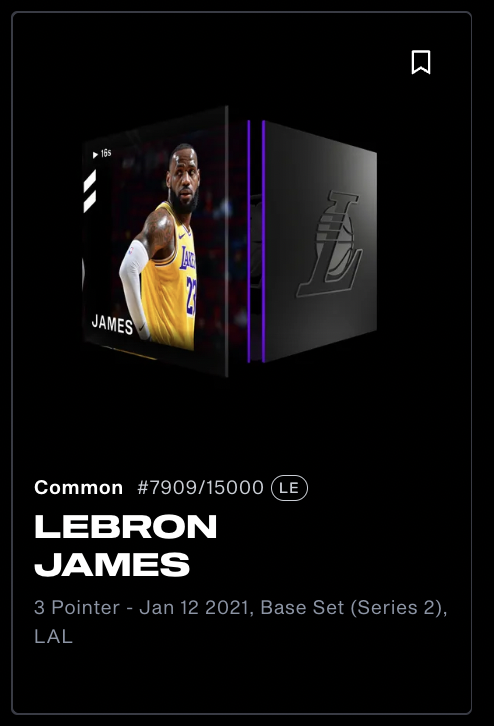 Congrats to The King for claiming the throne as the new Career Points Leader! 

I'm giving away an <a href="/NBATopShot/">NBA Top Shot</a> LeBron James no look 3 to celebrate ($44 Floor)!

To Enter:
👑Like &amp; Retweet
👑Follow <a href="/GreekFreakNFT/">gяєєкƒяєαк</a> 
👑Follow <a href="/BizarreStarsNFT/">Bizarre Stars</a> 
👑Comment what you💜most about🏀!