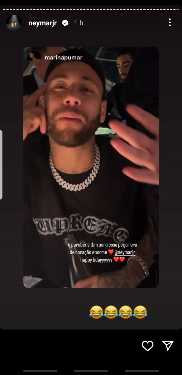 LIPTON_CISSE's tweet photo. Je rappelle juste l'état de #Neymar il y a 4 jours pour son anniversaire... #OMPSG @PSG_inside https://t.co/uerohQBd9J